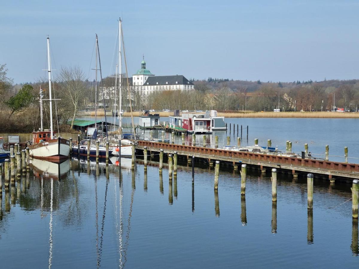 Ferienwohnung Schleiloge Mit Panoramablick Auf Die Schlei ชลีสวิก ภายนอก รูปภาพ