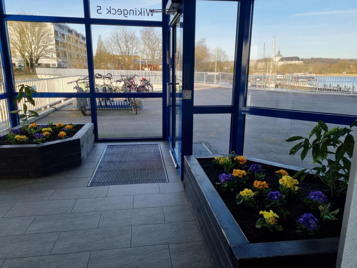 Ferienwohnung Schleiloge Mit Panoramablick Auf Die Schlei ชลีสวิก ภายนอก รูปภาพ